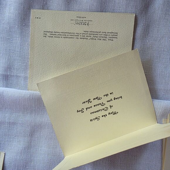 Vtg Bright of America 12 Christmas In Ohio Cards Stationary w Envelopes, Box - Picture 10 of 16